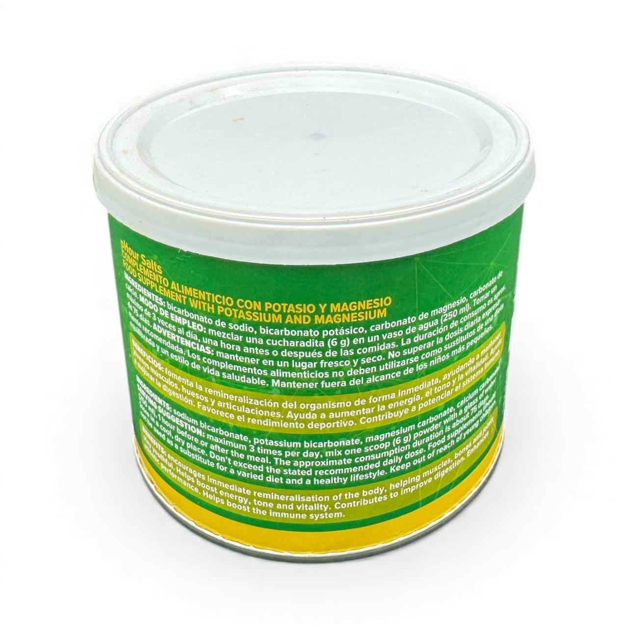 Athlete preparing a drink with PHOUR salts for potential performance support.