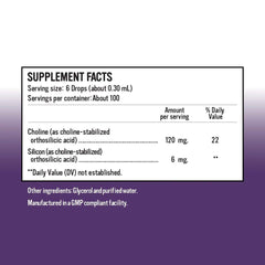 Alkaline for Life ch-OSA liquid drops showcasing patented formula and dropper