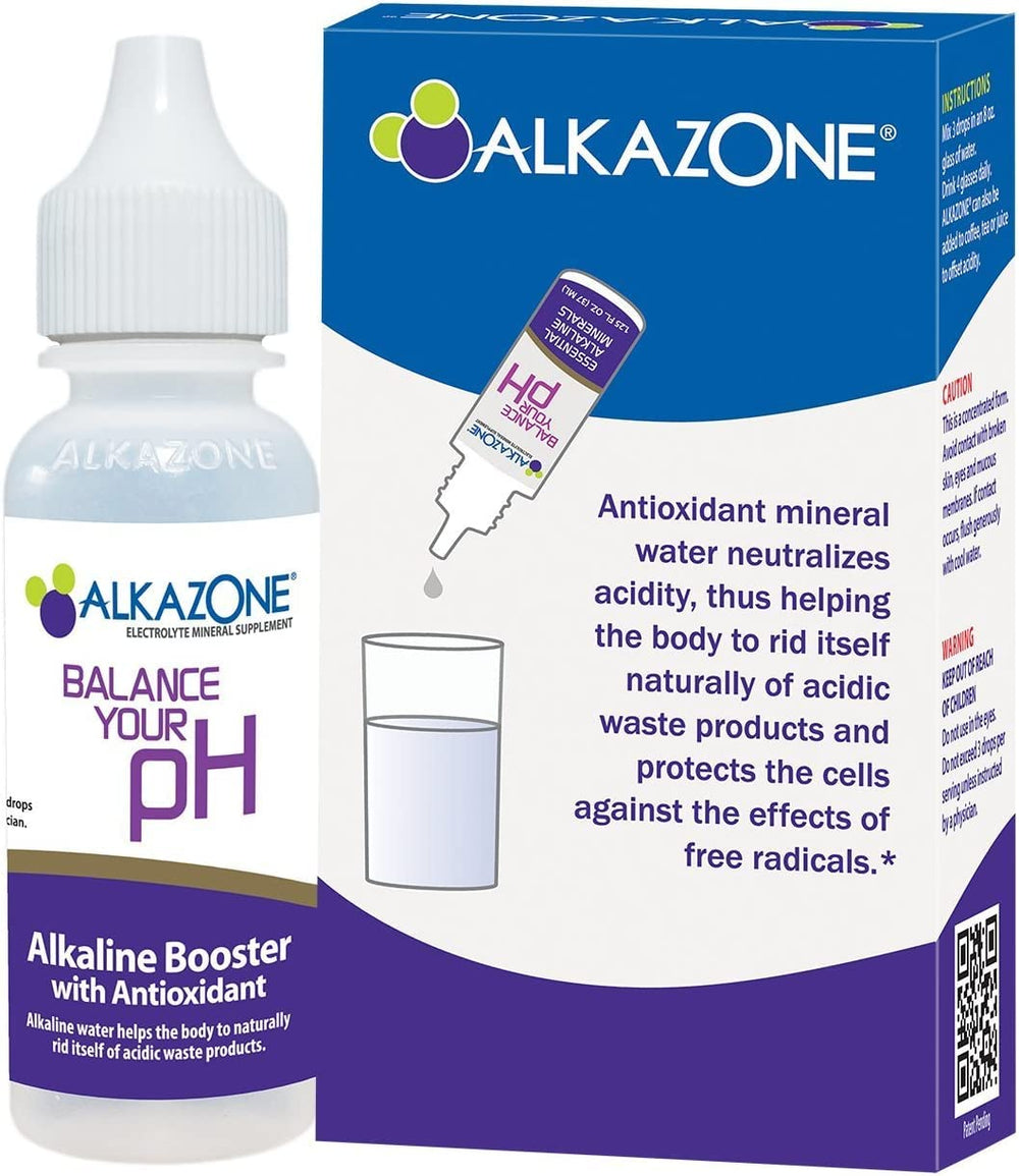 AlkaZone 3-pack front view shows convenient packaging for households.