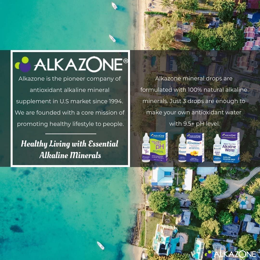 AlkaZone 3-pack imagery communicates easy storage.