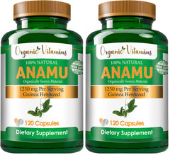 All Nue Anamu 1250mg bottle front view for everyday convenience.