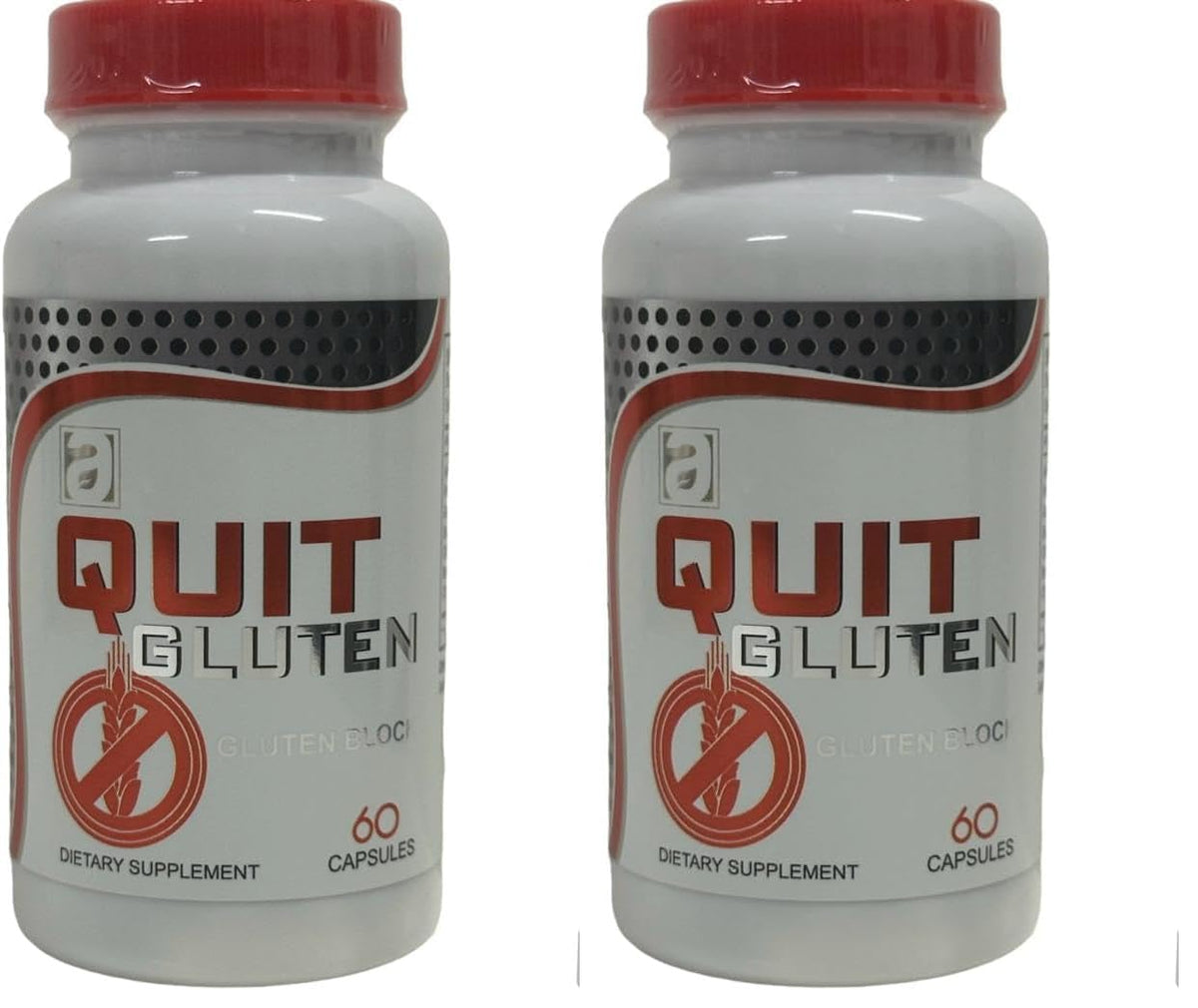 All Nue Quit Gluten pack two bottles offer digestive comfort after gluten-containing meals