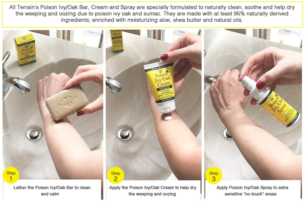 Contains neem and oat extracts for soothing post-exposure cleansing.