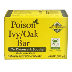 All Terrain bar soap ingredients including neem and tea tree oils for natural care.