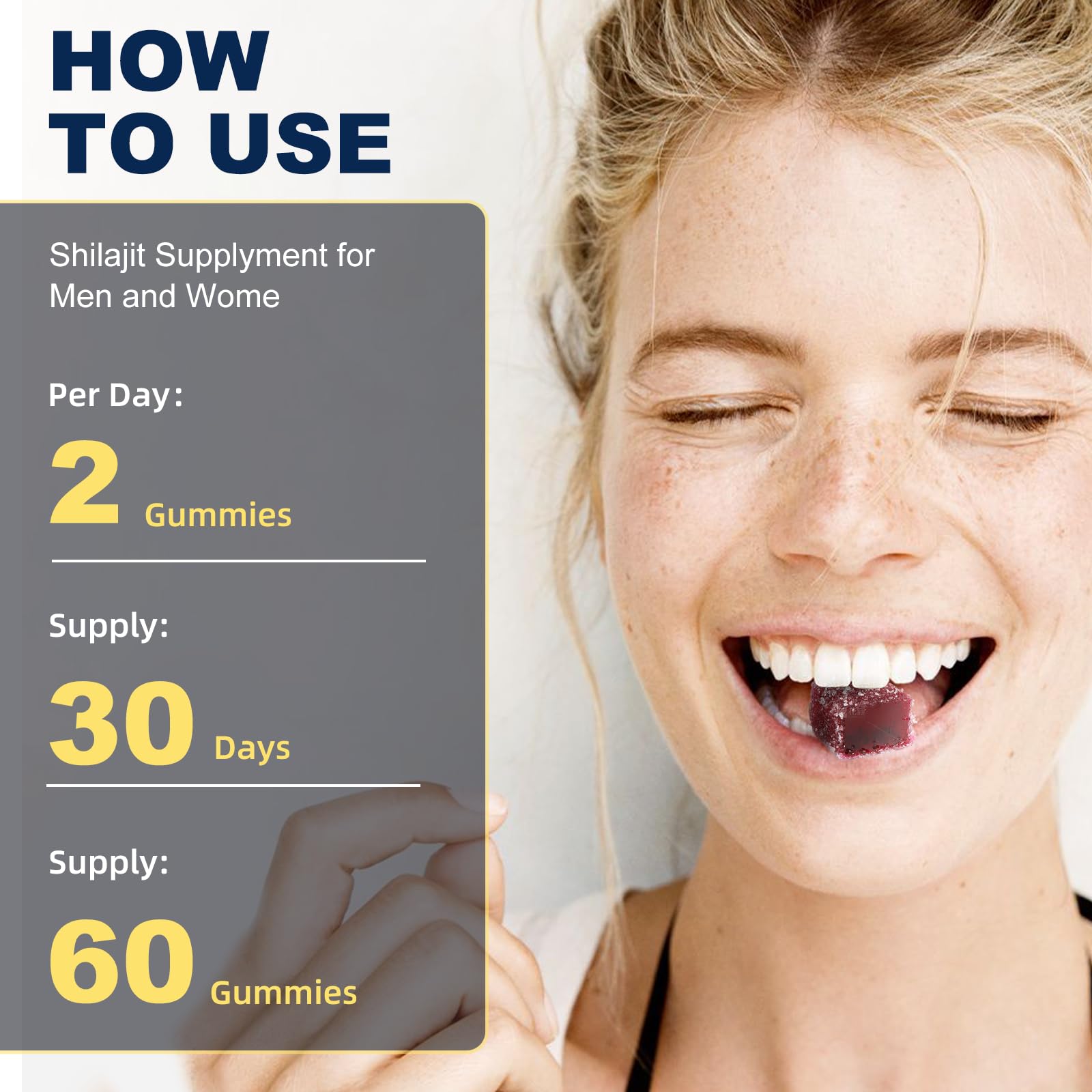 ALLBIZ daily routine benefit with gummies demonstrates easy, consistent supplementation