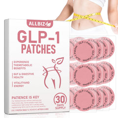 ALLBIZ GLP-1 patches pack front for easy daily use.