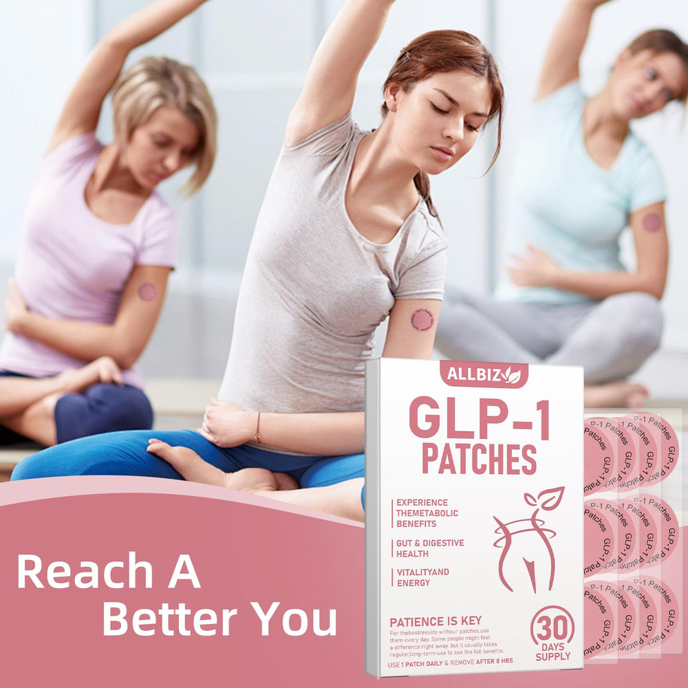 ALLBIZ GLP-1 patches removal is mess-free with oil or water.