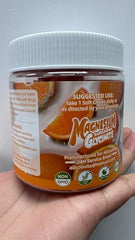 Allcoovita chews texture close-up highlighting gummy bite and flavor.