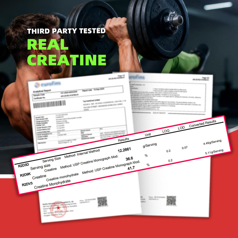 Allcoovita Creatine Gummy serving portion illustrating daily dose.