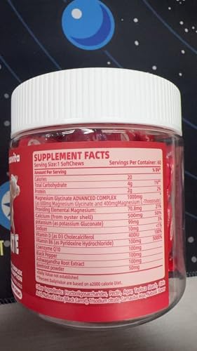Allcoovita masticables con ingredientes clave, vitaminas D y B6.