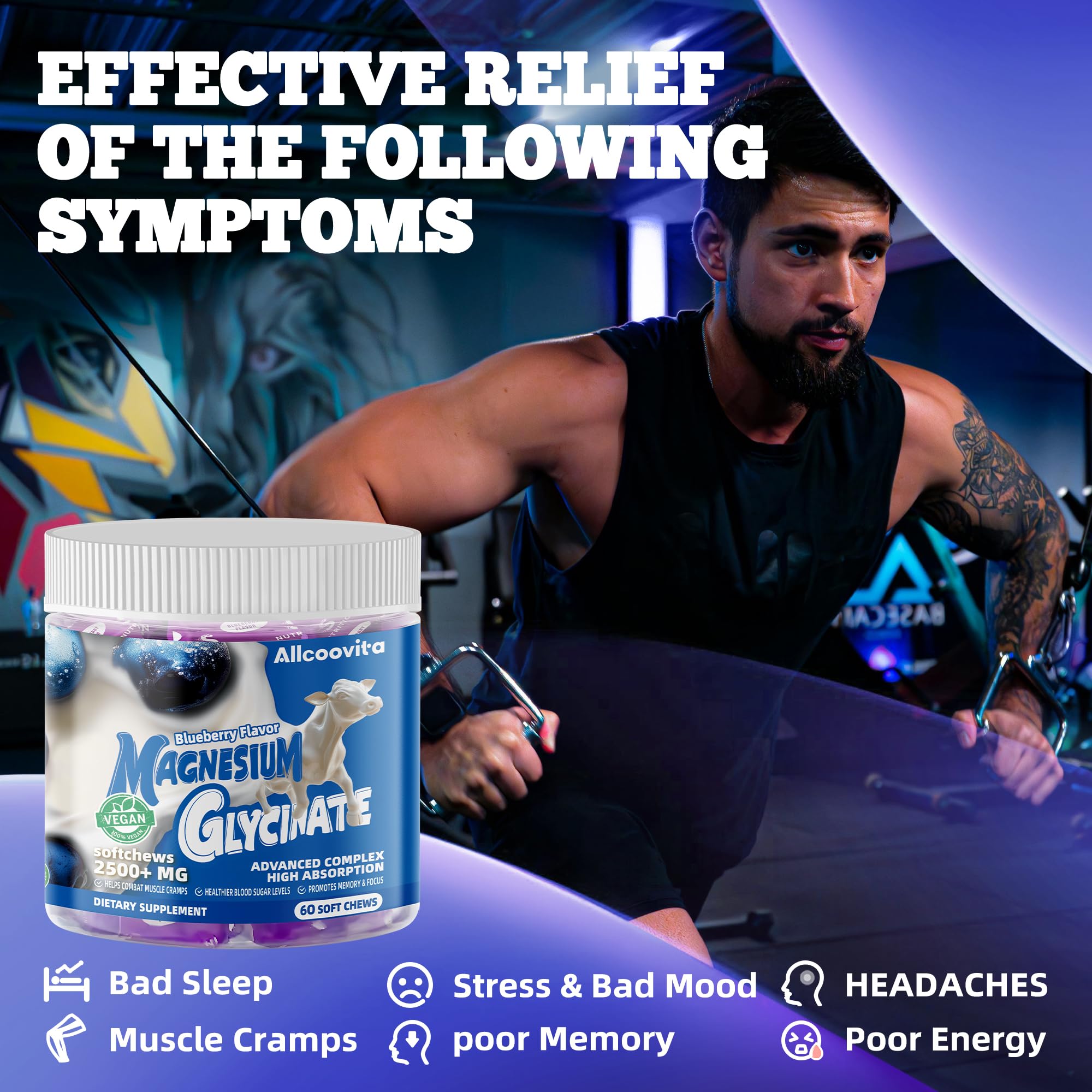 Vitamin D B6 and CoQ10 boost in Allcoovita chew.