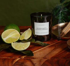 Allegorie Tobacco & Vanilla candle evokes warm spice and comforting vanilla scent