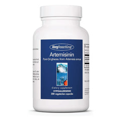 Allergy Research Group Artemisinin capsules bottle close-up for hypoallergenic daily support