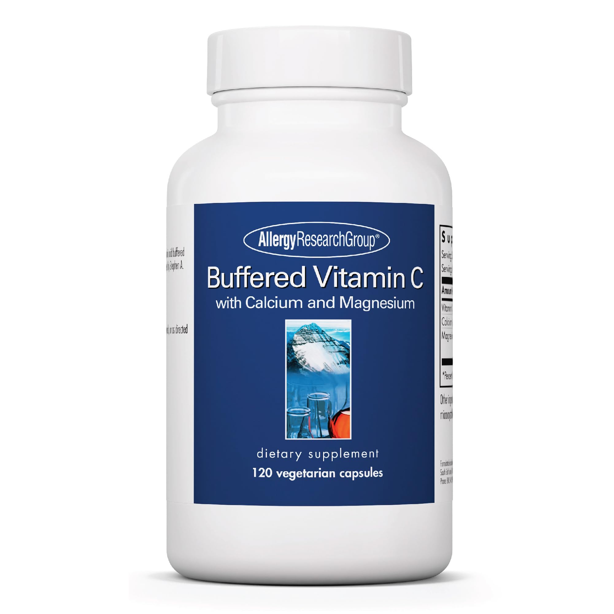 Allergy Research Group Buffered Vitamin C bottle ready for daily immune support