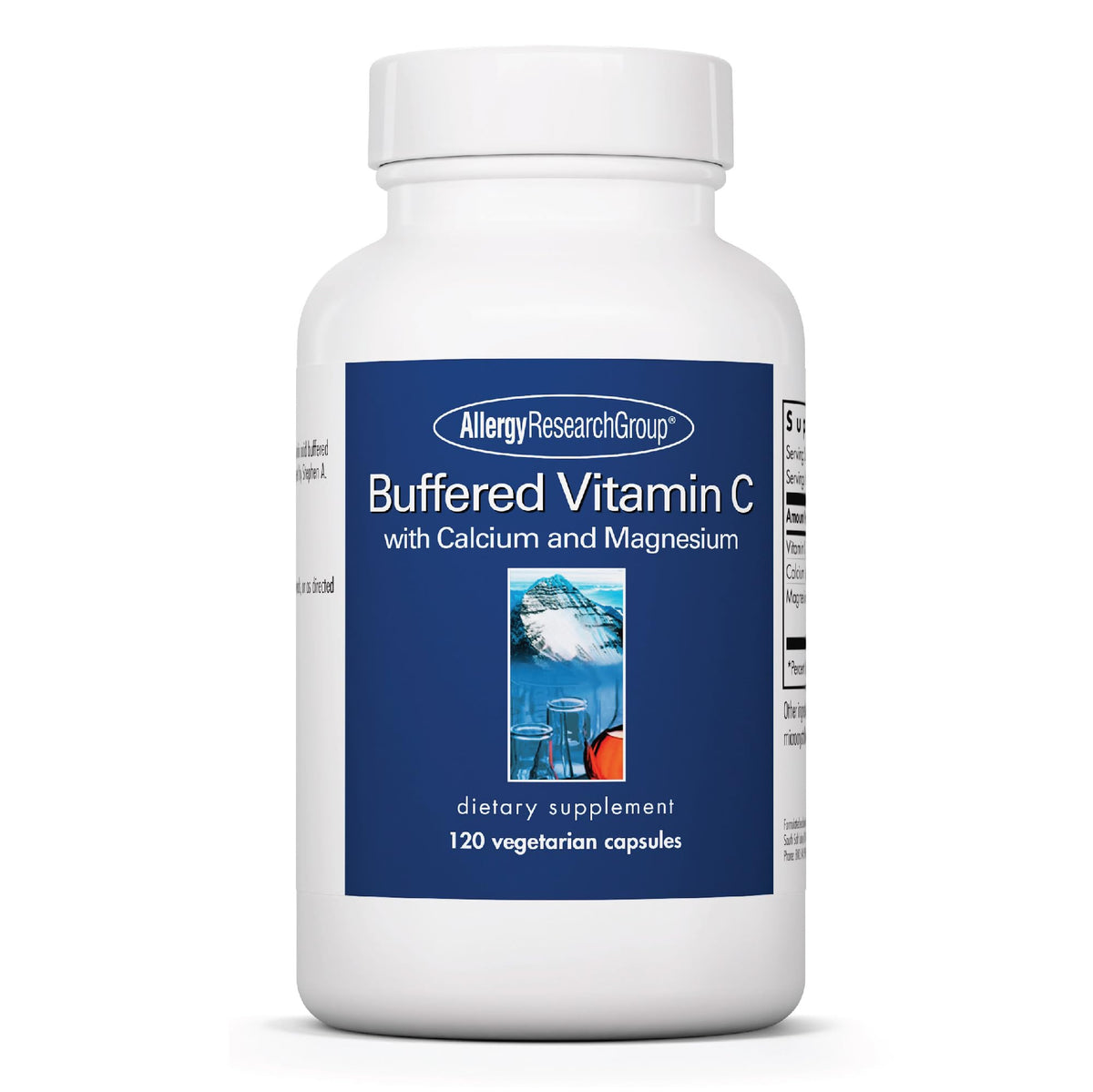 Allergy Research Group Buffered Vitamin C bottle ready for daily immune support