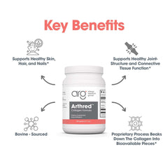 Allergy Research Group collagen powder in a glass mix demonstrates quick integration into hydration routines.