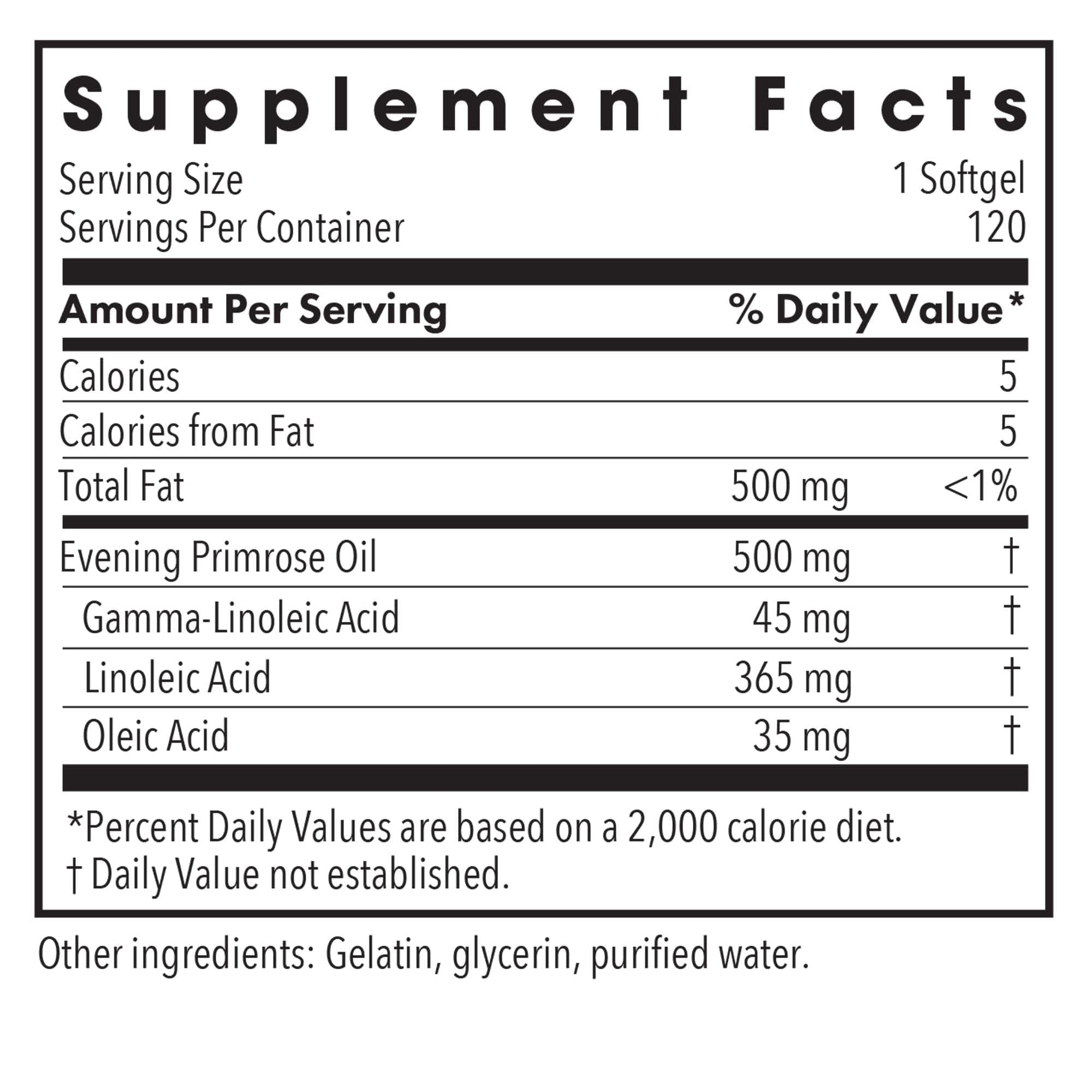 Allergy Research Group EPO softgel capsules ready for daily wellness support