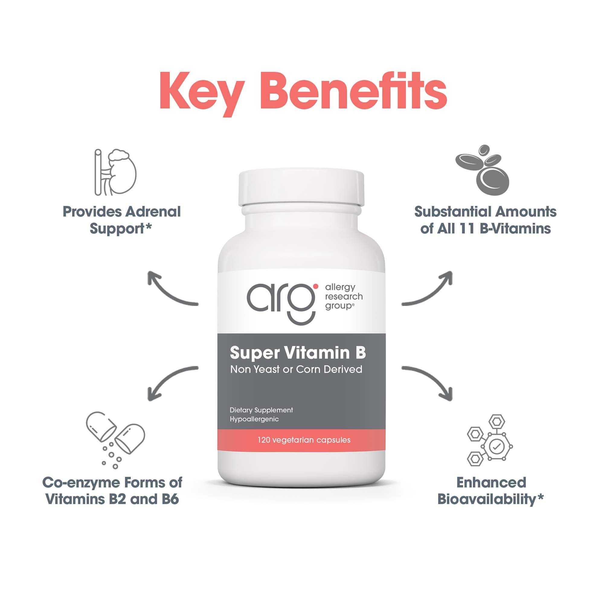 Allergy Research Group hypoallergenic bottle indicating low-allergen formulation