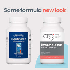 Hypothalamus capsules close-up showing Vegicaps for daily use