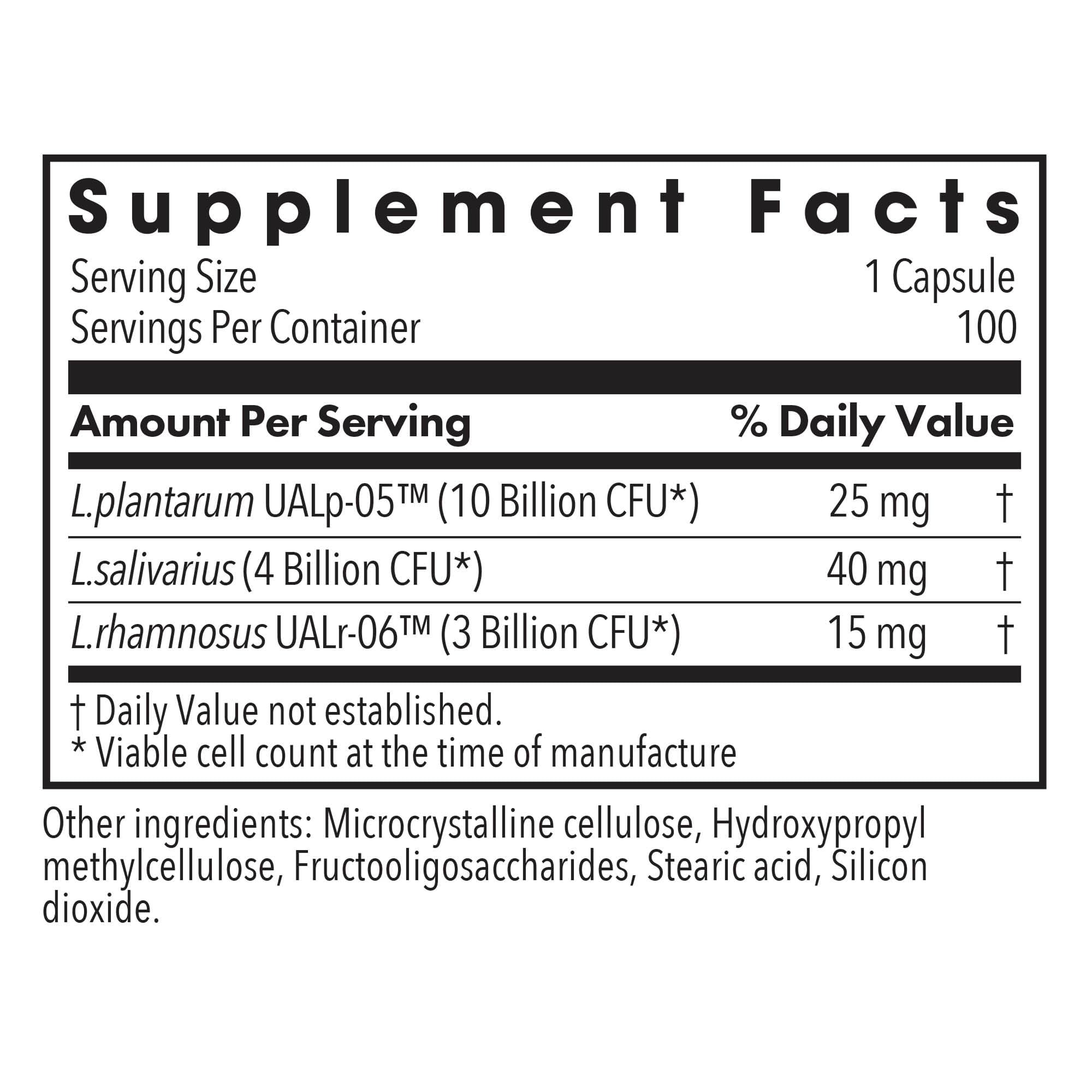 Allergy Research Group lactobacillus blend acid-tolerant capsules support digestion