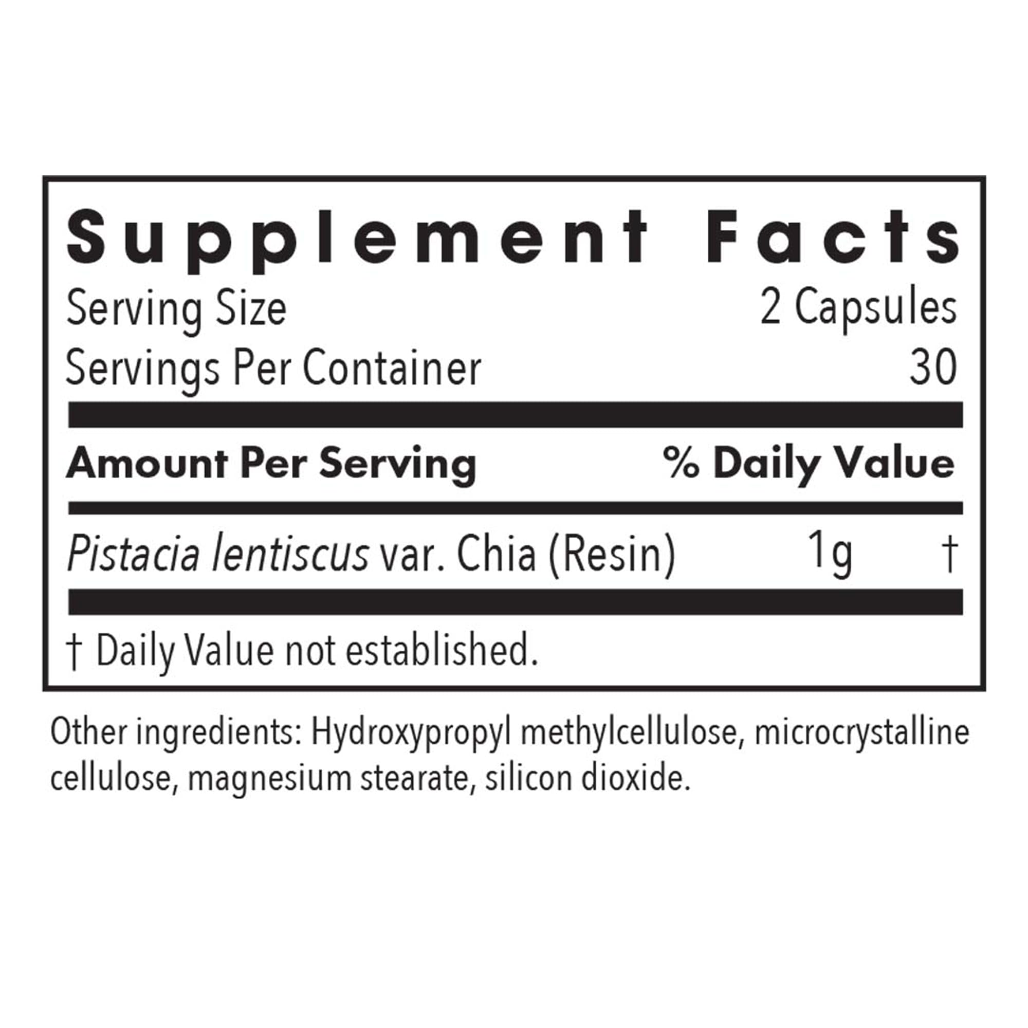 Allergy Research Group Mastic Gum label detail highlighting ingredients for GI wellness.