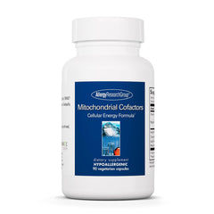 Allergy Research Group Mitochondrial Cofactors bottle front promotes daily energy support