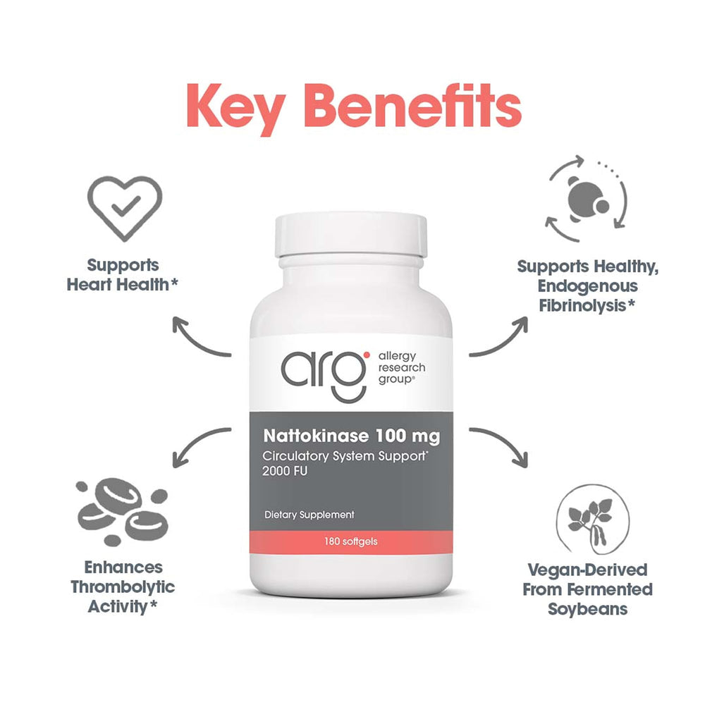 Dosage instructions for nattokinase softgels with water