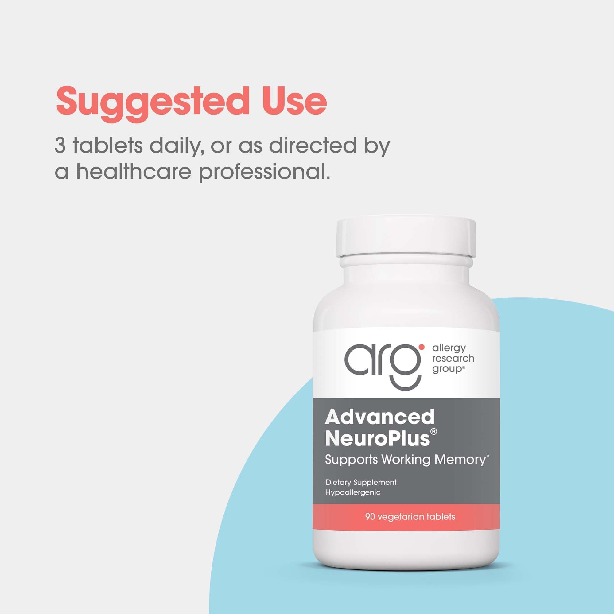 American ginseng extract in NeuroPlus emphasizing stamina and focus