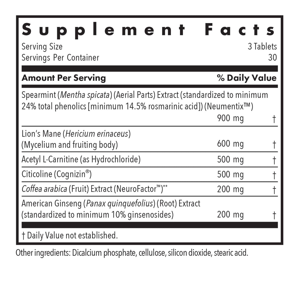 NeuroPlus capsules closeup showing tablet form for daily use