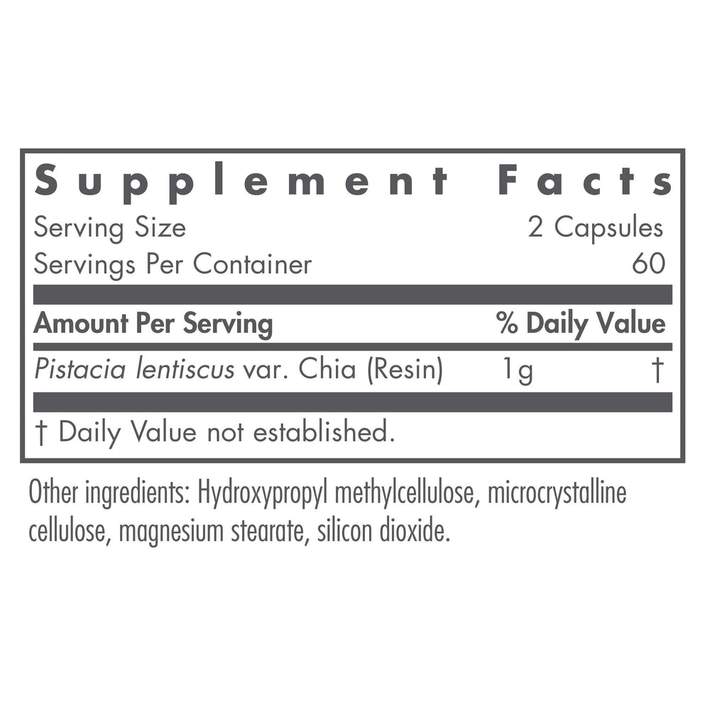 Allergy Research Group NutriCology cápsulas de mastico 1000 mg para uso diario