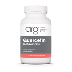 Allergy Research Group Quercetin Bioflavonoids lemon complex bottle supports daily citrus-derived flavonoid intake
