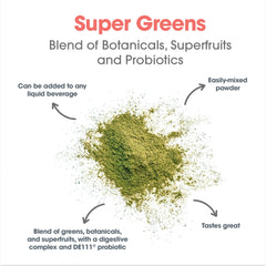 Allergy Research Group Super Greens vitamin C boost in a citrus drink