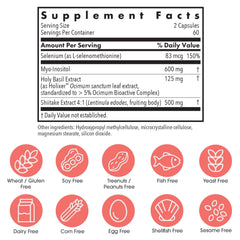 Allergy Research Group Thyroid Zen Defense capsules poured from bottle for easy daily use.