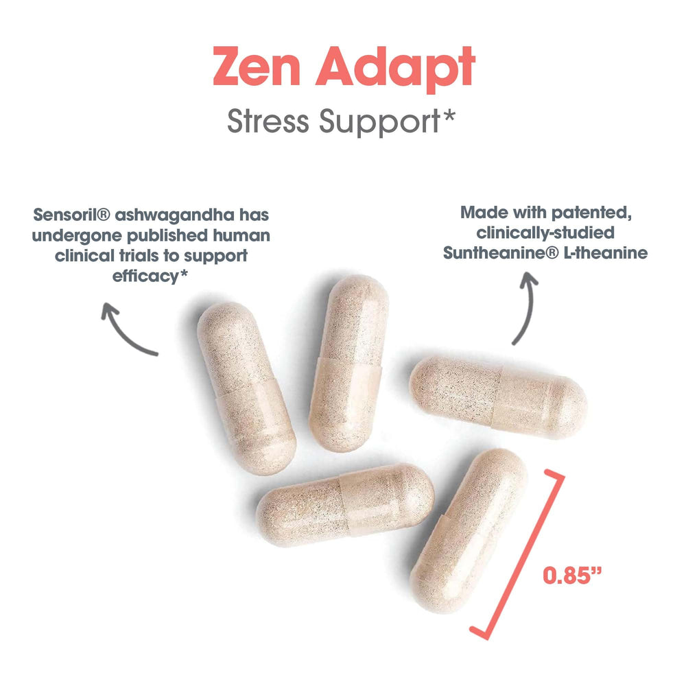 Zen Adapt packaging ready for daily wellness routine