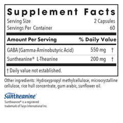 Zen label detail highlights quality ingredients and dosage.