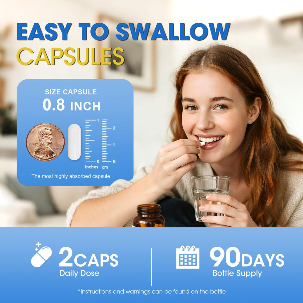 Alliwise magnesium bottle with count display, signaling a three-month supply.