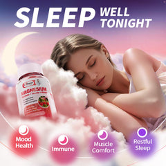 Bottle beside serving suggestions for a simple nightly routine.