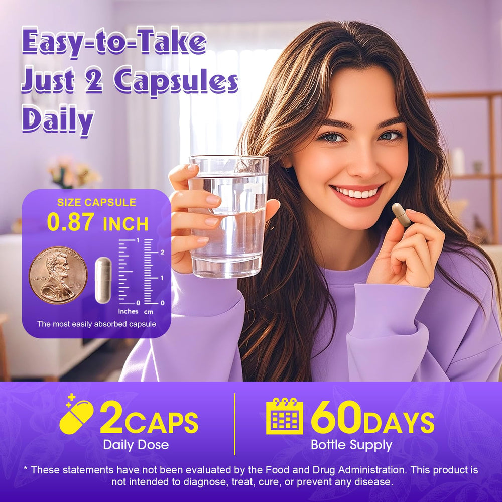 Alliwise Cortisol Supplements with a glass of water ready to take after a busy day.