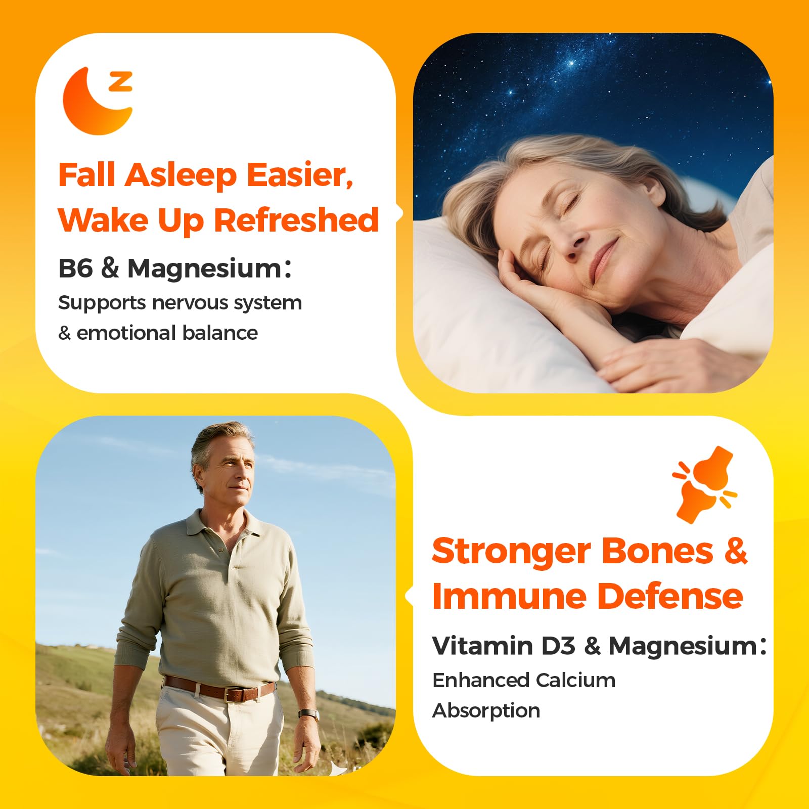 Alliwise magnesium softgels in a nighttime routine setup suggesting calming evenings