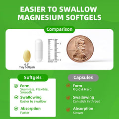 Alliwise Magnesium Glycinate Softgels bedside scene supports nighttime calm.