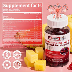 Alliwise pineapple-flavored gummy with cranberry for fresh daily confidence.