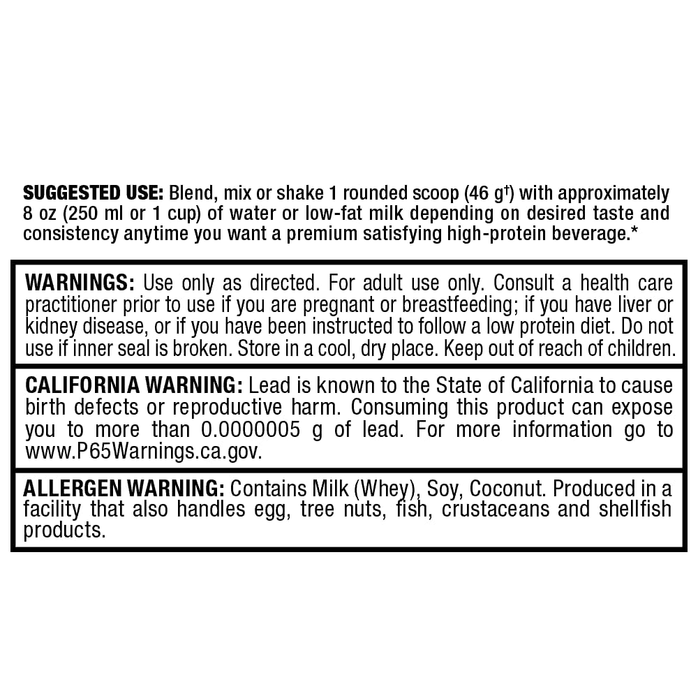 ALLMAX ALLWHEY Chocolate 2lb gluten-free seal signals purity and allergen info