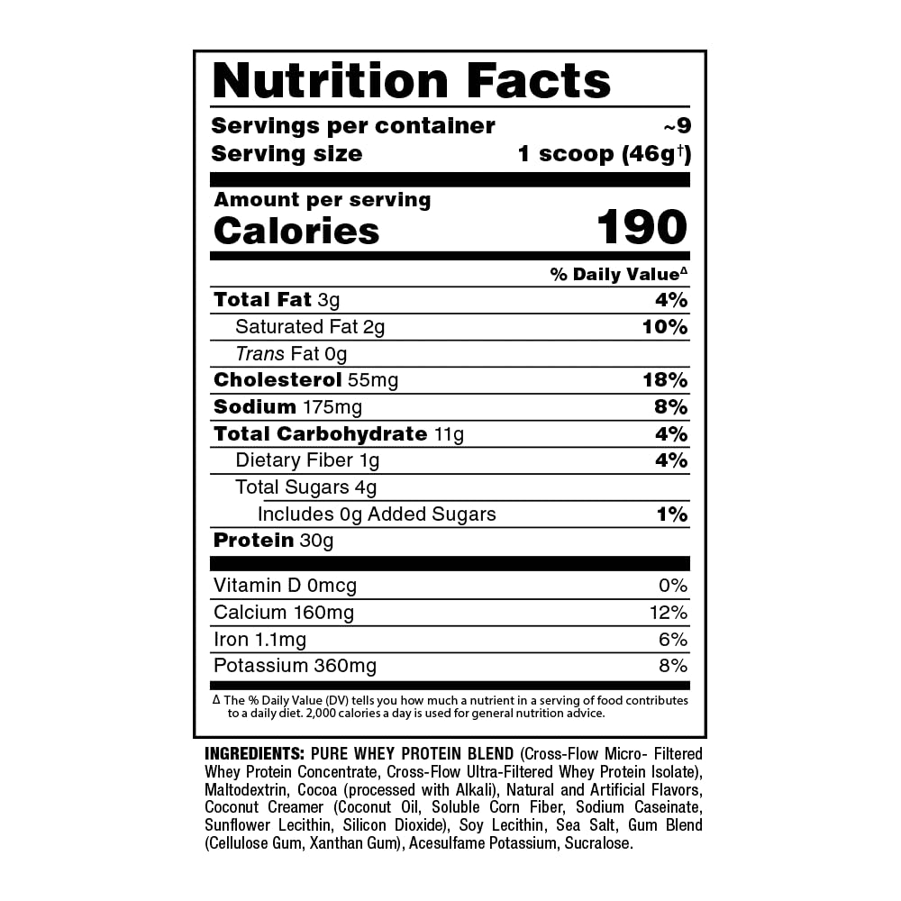 AllWhey Classic gluten-free label emphasizes clean protein source.