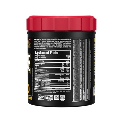 AminoCore scoop visual emphasizes instantized mix for smooth blending