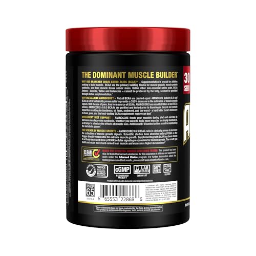 ALLMAX AMINOCORE powder in a glass highlighting refreshing Sweet Tea flavor.