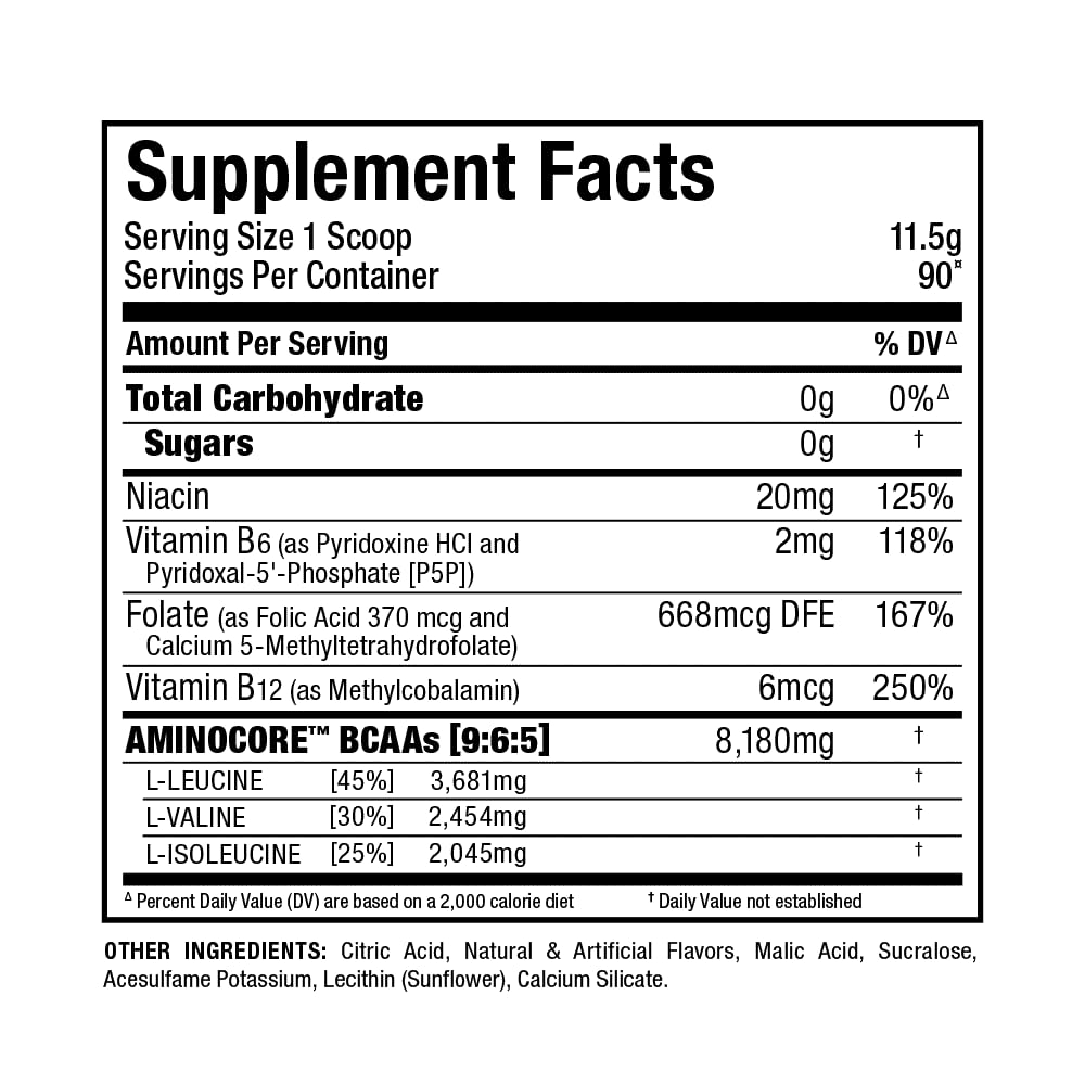 Serving cup image suggesting daily routine use with a sugar-free formula
