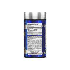ALLMAX CLA 1000 mg softgel label clearly indicating effective dosage