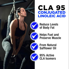 ALLMAX CLA packaging options with 30, 90, and 150 softgels