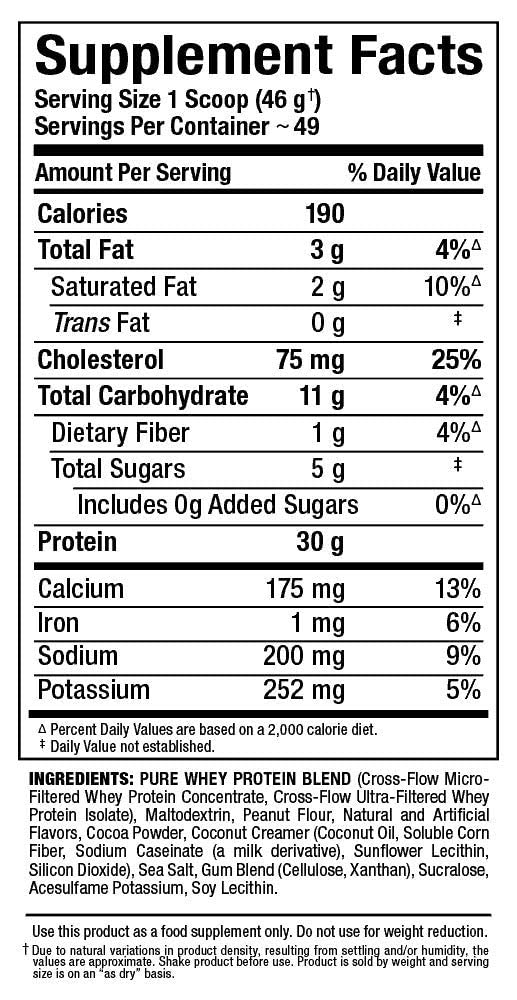 Allmax ALLWHEY approx 49 servings in a 5 lb tub