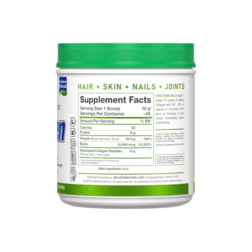 ALLMAX collagen powder dissolving in water for quick mix in drinks